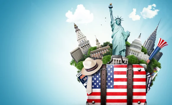 Land mark of usa canada